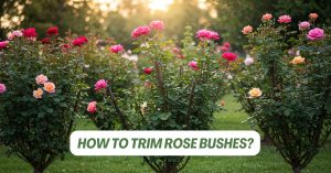 How to Trim Rose Bushes