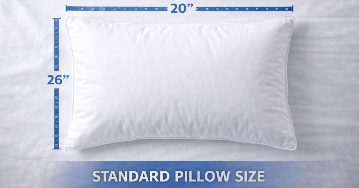 Standard Pillow Size: Choosing the Perfect Pillow