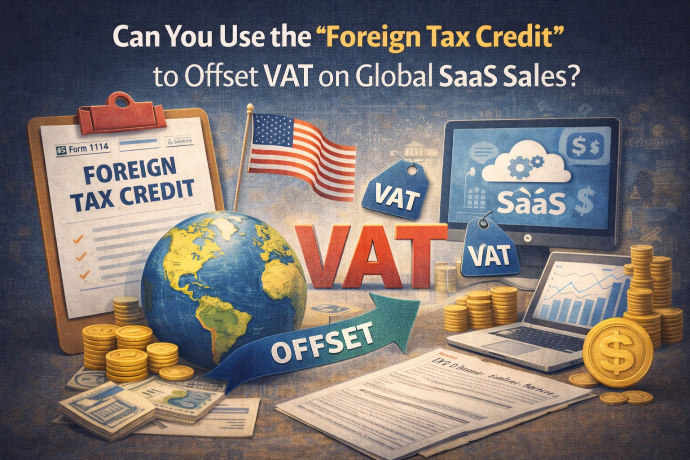 Can You Use the ‘Foreign Tax Credit’ to Offset VAT on Global SaaS Sales?