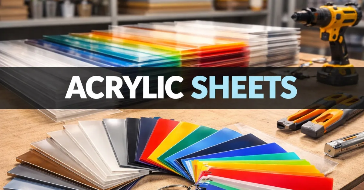 5 Creative Ways to Use Acrylic Sheets in Your Home Decor